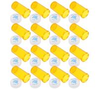 BESPORTBLE 25pcs Empty Medicine Bottles 13-dram Protective Proof Pp Pill Box Organiser for Travel and First Aid Storage