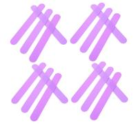 BESPORTBLE 25pcs Plastic Tongue Depressors for Adults Smooth Edged Flat Mouth Sticks for Oral Exams Training and Craft Projects Friendly Safe Design