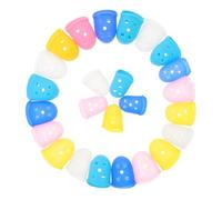 BESPORTBLE 25pcs Silicone Guitar Finger Guards for Fingertip Protection Fingertip Protectors for Guitar for Practice