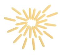 BESPORTBLE 25pcs Yellow Replacement Pen Nibs for Paint Markers, Practical and Replaceable Fiber Tips Suitable for School Supplies and Painting Projects