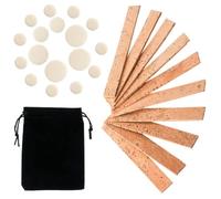BESPORTBLE 27pcs Clarinet Repair Accessories Neck Joint Cork and Pad for Musical Instrument Maintenance Lightweight and Durable Clarinet Companion