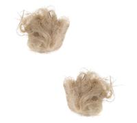 BESPORTBLE 2packs Natural Bird Nesting Materials of Soft Jute Bedding for Birds Suitable for Cozy Nests and Hiding Places for Hamsters and Animals Each