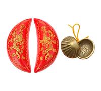 BESPORTBLE 2pairs Crescent Moon Cup Divination Chalice Buddhist Product and Metal Compact