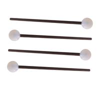 BESPORTBLE 2Pairs Tongue Drum Mallets Head Drumsticks for Percussion Instruments Comfortable Grip for Drummers for Adults Smooth Surface Reduces Wrist Fatigue