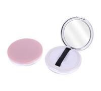 BESPORTBLE 2pcs 5g Portable Refillable Loose Powder Box with Sponge Puff and Mesh Sifter, Small and Light Cosmetic Powder Case for Traveling and Going