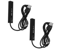 BESPORTBLE 2pcs 5w USB Aquarium Heater for Small Fish Tanks and Desktop Betta Aquariums, Compact Aluminium Alloy Design with Energy-saving Frequency Conversion, Submersible Thermostat