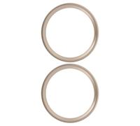 BESPORTBLE 2pcs 8 Inch Light Gold Speaker Spacer Rings Subwoofer Speaker Baffle Rings DIY Audio Accessories Protective Trim for Sound Equipment Enclosure