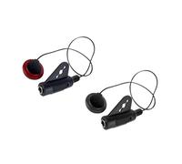 BESPORTBLE 2Pcs Acoustic Guitar Pickup Versatile Accessory for Ukulele and Banjo Easy Installation Durable Design for Musicians the Go