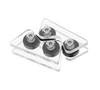 BESPORTBLE 2pcs Acrylic Cue Straightness Checker Ferris Wheel for Snooker and Nineball Cues, Lightweight Precision Inspection Tool for Home and Club Use, Snooker Accessories Uk