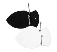BESPORTBLE 2pcs Acrylic Sword Display Wall Mount Rack Vertical Holder Stand for Home Office Decor Space-saving Sword Shelf for Viking and Cosplay Collections