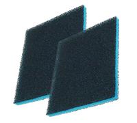 BESPORTBLE 2pcs Activated Carbon Filter Sponge for Aquariums Fish Tank Filter Cotton Water Filtration Reduces Odour and Fish Mortality Suitable for Freshwater and Use