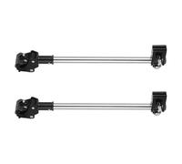 BESPORTBLE 2Pcs Adjustable Bike Umbrella Holder with Quick Release Clamp, Portable Bicycle and Scooter Sun Shade Mount, Hands-Free Umbrella Bracket for Stroller, Wheelchair, and Electric