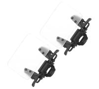 BESPORTBLE 2pcs Adjustable Clip-On Eye Patch Glasses Sight Blocker for Shooting Aim Assistance Training Competition Eye Protection