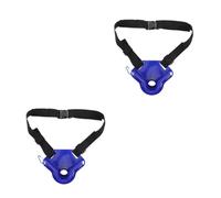 BESPORTBLE 2pcs Adjustable Fishing Rod Holder Belt with Lightweight Abs Waist for Boat and Shore Use Stable Fighting Rod Holder for Comfortable Weight Distribution in Blue