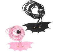 BESPORTBLE 2pcs Adjustable Hamster Leash Small Animal Harness with Bat Wing, Comfortable Soft Cloth Material, Full Protection for Stomach and Neck, Suitable for Hamster and Little Bear