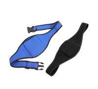 BESPORTBLE 2pcs Adjustable Microphone Waist Belt Pouch for Fitness Instructors, Neoprene Sweat-Absorbent Mic Belt Organizer with Hip Pocket for Aerobics, Sports, and Public Speaking UK