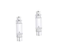 BESPORTBLE 2pcs Aquarium Bubble Counter Non-return Valve Single Diffuser for Accurate Carbon Dioxide Measurement Fish Tanks Essential Tool for Plant Growth