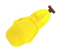 BESPORTBLE 2pcs Autumn Dog Hoodie for Dogs Warm Fleece Banana Sweatshirt for Fall Cute Fruit Design Comfortable Pet Costume for Halloween Daily Wear