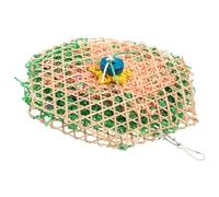 BESPORTBLE 2pcs Bamboo Paper Birdcage Toys Cockatiel Parrot Winding Rope Toys Safe Bird Biting for Parakeets