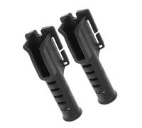 BESPORTBLE 2pcs Band Fishing Rod Stand Fishing Rod Rests Black Plastic