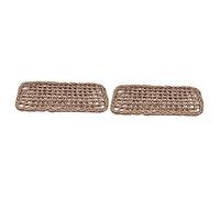 BESPORTBLE 2pcs Bearded Dragons Lounge Reptile Climbing Mat Natural Woven Lizard Nest Bed Mesh Cushion for Lizards Snakes and Geckos for Crawling Habitat