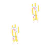 BESPORTBLE 2pcs Bird Clothes Set Parrot Pigeon Attire Comfortable Diaper Fashionable Bird Accessory Easy Maintenance