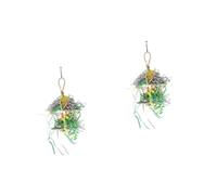 BESPORTBLE 2pcs Birdcage Chewing Toy for Parrots Natural Shredding Plaything Safe for Birds Encourages Foraging and Parrot Species