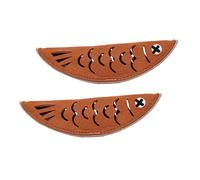 BESPORTBLE 2pcs Bite-resistant Dog Snuffle Toys Interactive Fish Shape Chewing Toys for Pet Teething Food Leakage Puzzle for Dogs and Cats for Mental Stimulation and Playtime