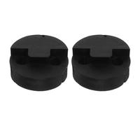 BESPORTBLE 2pcs Black Violin Mute Practice Silencer for Quiet Practice, Sound Dampener Accessory for Violin Training and Studio Sessions
