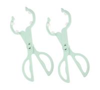 BESPORTBLE 2pcs Bottle Gripper Tongs Heat Resistant Feeding Bottle Clamp with Slip Ergonomic Grip for Easy Handling and Safe Warm Milk Management Portable for Travel and Home Use