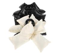 BESPORTBLE 2pcs Bow Claw Clips Chic Black White Hair Accessories for Women Secure Hold for Office Sports Versatile Bowknot Hairstyles