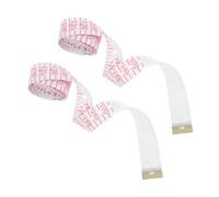 BESPORTBLE 2pcs Braille Tape Measure for Blind Soft Flexible Ruler Braille Teaching Materials Impairment Aid Sewing Tool