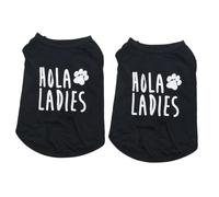 BESPORTBLE 2pcs Breathable Comfortable Dog Vest Dog Cotton Vest Pet Clothing Party