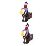BESPORTBLE 2pcs Breathable Dog Dresses Cowboy Style Pet Apparel for Maltese Jack French Bulldog Terrier Corgi s for Festivals