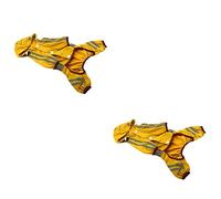 BESPORTBLE 2pcs Breathable Pet Rain Coat for Dogs Cool Pvc Single-layer Rainwear for Miniature Dachshund