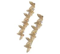 BESPORTBLE 2pcs Butterfly Duckbill Hair Clips Metal Hair Clips for Women Vintage Alloy Hair Tools for Styling Keeps Hair Neat for Sports Cooking Work Miss