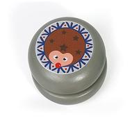 BESPORTBLE 2Pcs Cartoon Animal Wooden Yo Yo for Hedgehog Unicorn Patterns Yoyo Ball Interactive Fun for Color Recognition and Wrist Strength Exercise