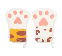 BESPORTBLE 2Pcs Cartoon Bath Towels Soft Exfoliating Washcloths with Adorable Design for Lightweight and Safe for Sensitive Skin for