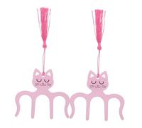 BESPORTBLE 2Pcs Cartoon Cat Music Book Clips Metal Page Holders for Piano Music Secure Grip Easy to Use Cute Decorative Accessories for Musicians for Music Stands