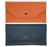 BESPORTBLE 2pcs Cash Envelope Wallet: Fake Leather Money Cash Bag Mini Budget Envelope Pouch for Spring Festival Wedding Birthday