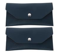 BESPORTBLE 2pcs Cash Stuffing Wallet: Budgeting Wallet Money Envelopes - Travel Receipt Organizer Pouch - Ladies Slim Handbag for Finance Savings Management