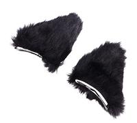 BESPORTBLE 2pcs Cat Ear Hairpin Adorable Barrettes Halloween Hair Clips Party Hairpins for Girls Kitten Performance Headwear