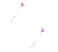 BESPORTBLE 2pcs Cat Teaser Jingle Bell and for Interactive Playtime Pet Supplies for Indoor Cats Engaging Teasing Toy Vibrant