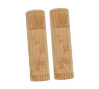 BESPORTBLE 2pcs Cinerary Jar for Pet Loss Gifts Small Pet Urn Box Bamboo Urns for Dogs Cats Ash Storage