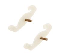 BESPORTBLE 2pcs Comfortable Violin Shoulder Rest Pad Non-slip Rubber Legs Suitable for Violins Enhance Stability Control While Playing Essential Accessories