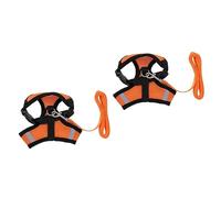 BESPORTBLE 2pcs Cooling Dog Vest Adjustable Harness Mesh Vest Collar Pet Supplies Year-round Dog