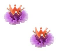 BESPORTBLE 2pcs Creative Shaped Dog Birthday Hat Costume Accessory for Cats and Dogs Comfortable Headwear for Pet Parties Photoshoots and Themed Events