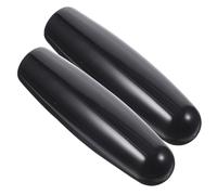 BESPORTBLE 2pcs Custom Black Plastic Beer Tap Handles for Kegerator and Keg Faucets Faucet Replacement for Bars Homebrewers Events Weddings Smooth Grip and Easy Pour