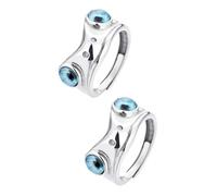 BESPORTBLE 2pcs Cute Frog Open Ring for Women Unique Animal Jewelry for Vintage Design for Birthdays Special Occasions Easy to