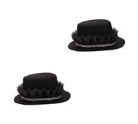 BESPORTBLE 2pcs Decorative Pet Hat for Dogs and Cats Stylish Birthday Holiday and Party Accessory Comfortable Fit for Pets for Photos and Celebrations